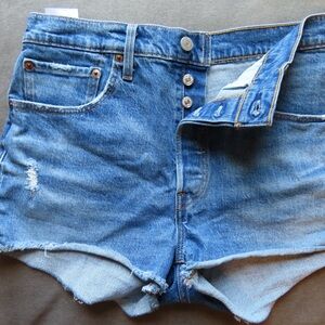 501 Levi Denim Women's Shorts